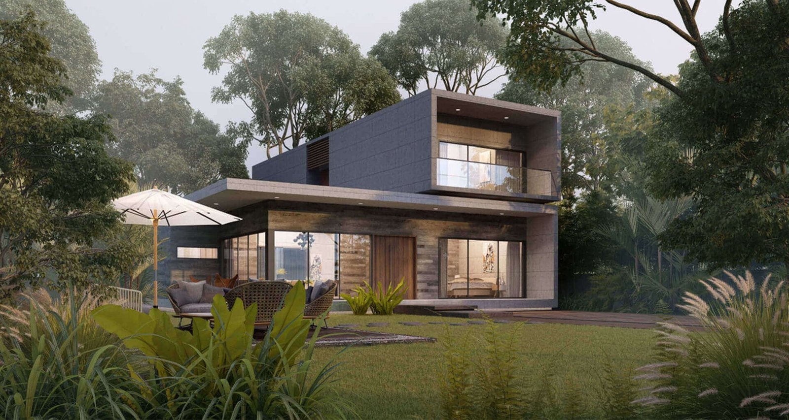 Type A 4 BHK Side Angle and Garden