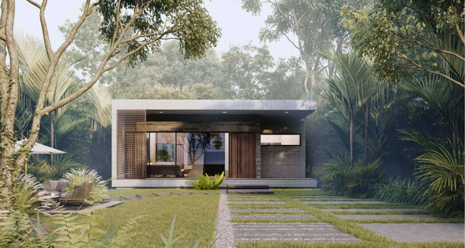 Type B 1 BHK Villa with Verandah